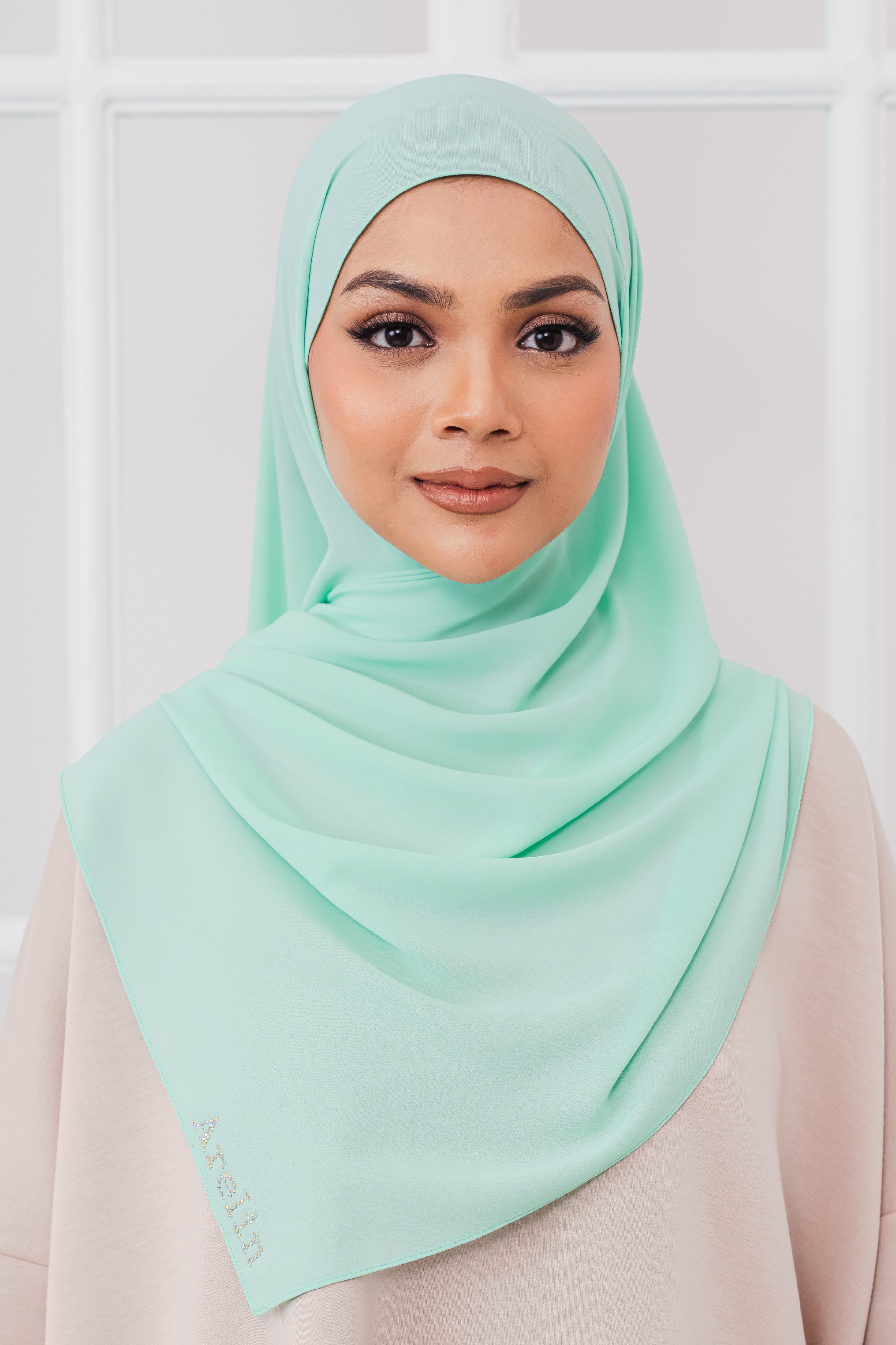 Kashmiri In Mint Green